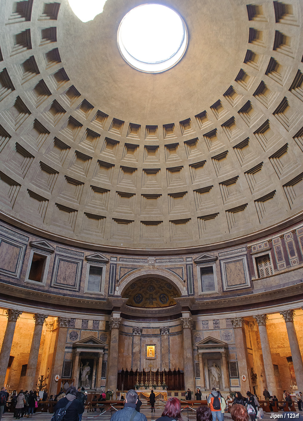 interno del Pantheon