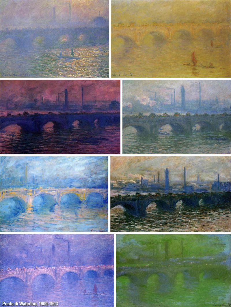 Waterloo bridge di Monet