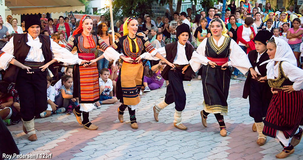 Danzatori in Grecia