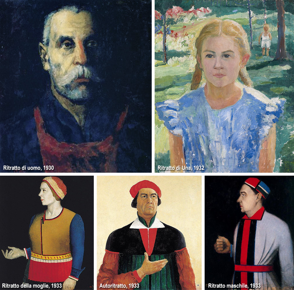 ritratti di Malevich