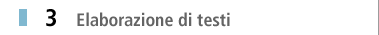 3. Elaborazione testi