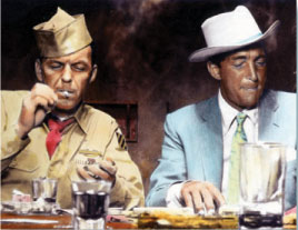 due uomini che fumano