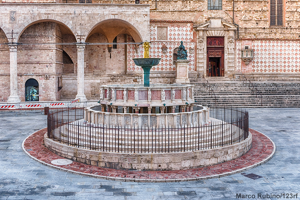 Fontana Maggiore, 
Perugia