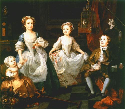 William Hogarth, Ritratto dei Bambini Graham (1742)