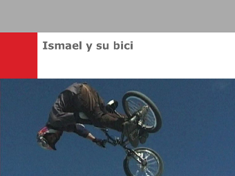 Ismael y su bici
